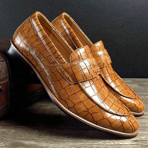 Zapatos mocasines de lujo para hombre 